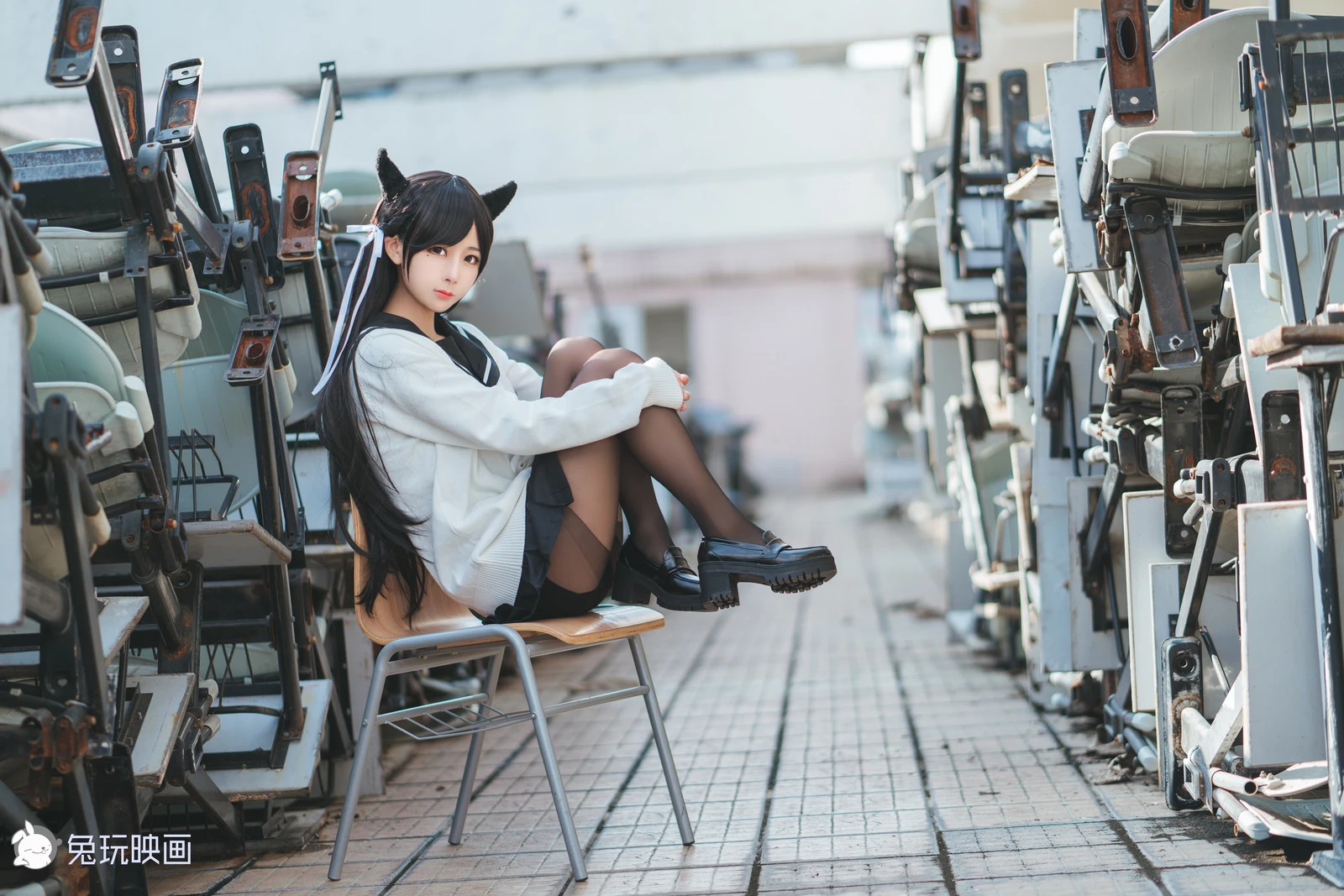 兔玩映画---JK制服-Vol.001-高雄爱宕-[49P-0.98GB]-27
